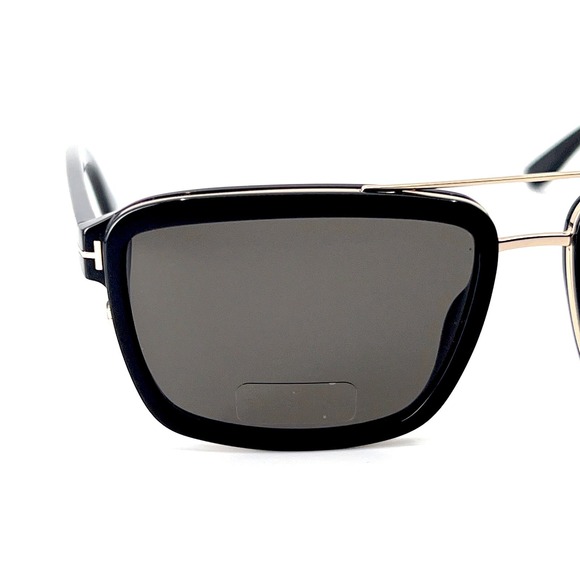 NEW!!! TOM FORD Anders Sunglasses TF780 01D Polarized Authentic - Picture 4 of 11